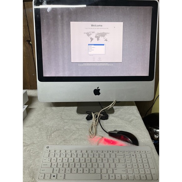 Apple iMac 20-inch Intel Core 2 Duo 300 GB Hard Drive 4GB Ram 2009 - Picture 1 of 10